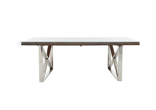 Chennai Dining Table with X Shaped Legs 180 cm