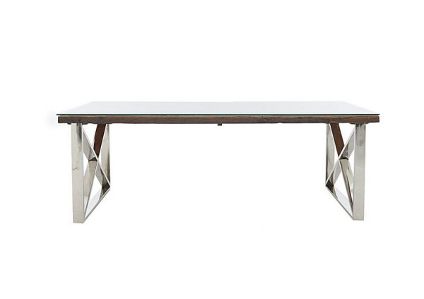 Chennai Dining Table with X Shaped Legs 220 cm