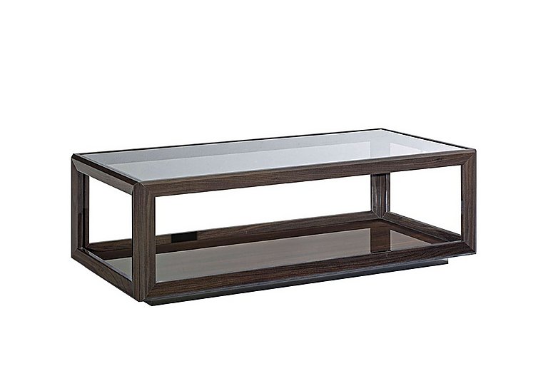 Palazzo Rectangular Coffee Table Dark Walnut