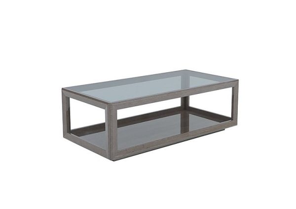 Palazzo Rectangular Coffee Table Silver Birch