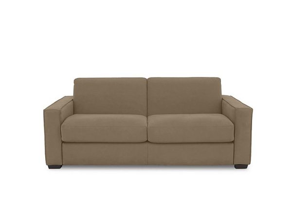 Parma 3 Seater Fabric Power Sofa Bed Desert