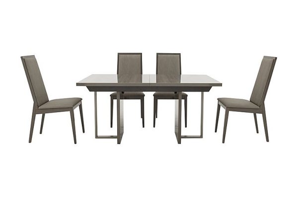 ALF Movado Extending Dining Table and 4 Chairs 210 cm