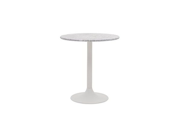 Genoa Round Dining Table 120 cm Carrara Marble