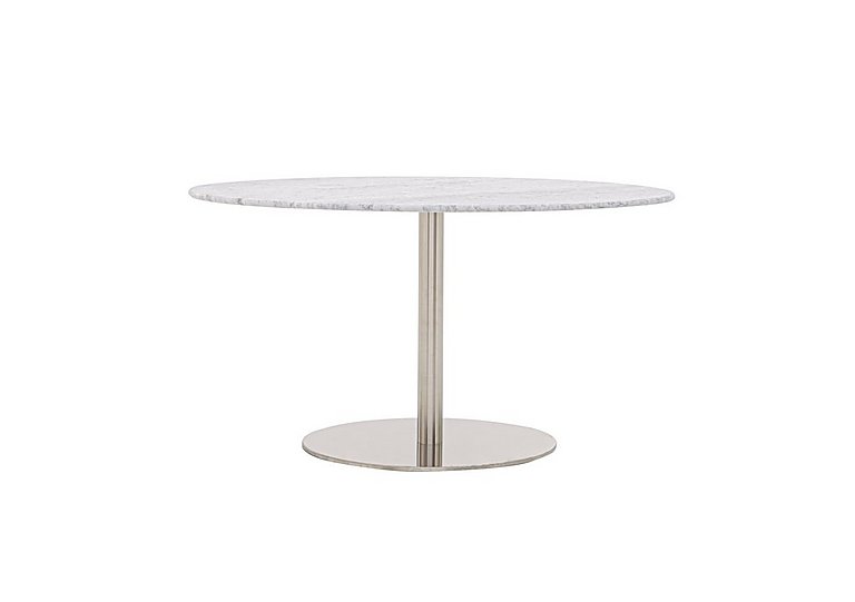 Helsinki Oval Dining Table 160 cm Carrara Marble