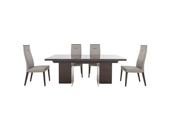 ALF Corrado Extending Dining Table and 4 Chairs 210 cm