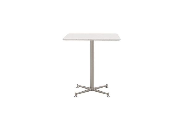 Cortina Square Dining Table 60 cm Bianco Miami Quartz