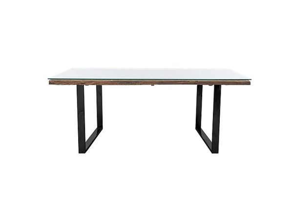 Noir Dining Table with U Leg Base 180 cm