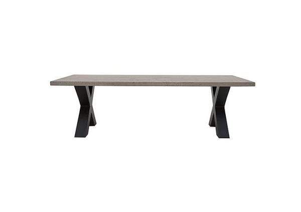 Bodahl Terra Coffee Table with Frida X Leg White Wash