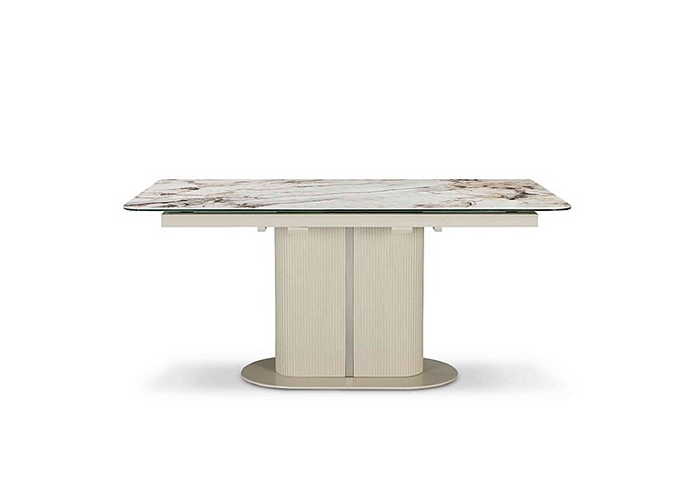 Avorio Pop Up Extending Dining Table 160 cm