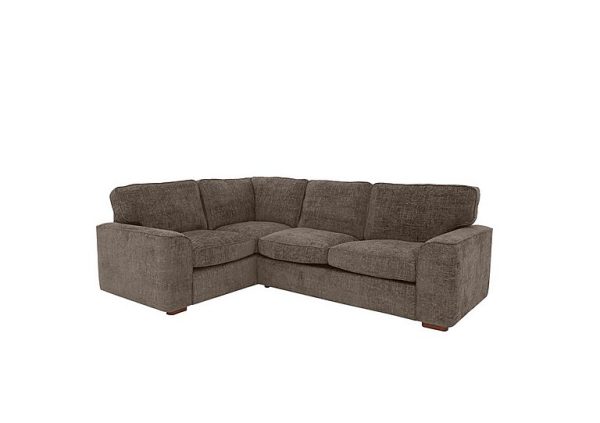 Emilia Small Fabric Left Hand Facing Corner Sofa Bed