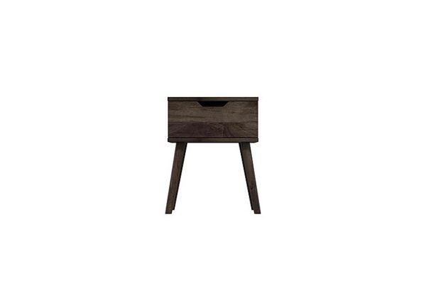 London Bedrooms Finchley Lamp Table Dark Oak