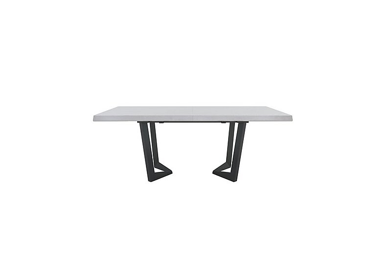 Palazzo Extending Dining Table 160 cm Glossy White