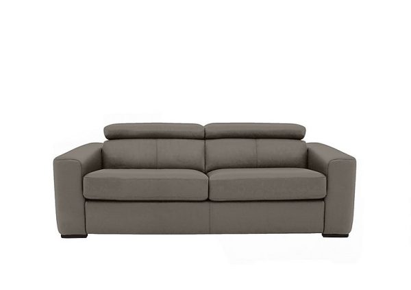 Infinity 3 Seater NC Leather Sofa Bed NC Elephant