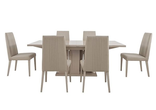 ALF Livia Extending Dining Table and 4 Chairs 160 cm