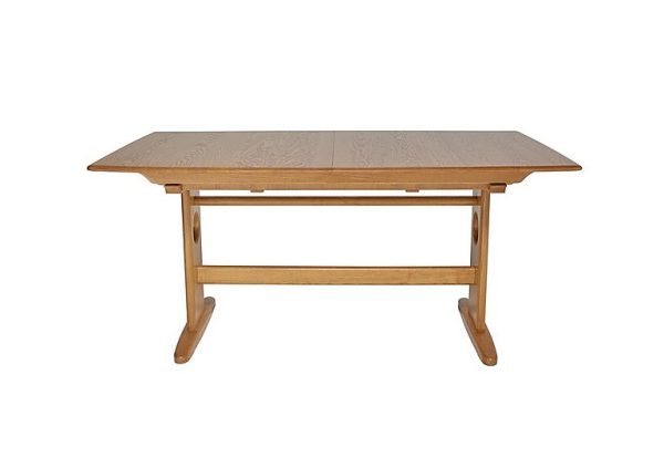 Ercol Windsor Large Extending Dining Table Light Finish