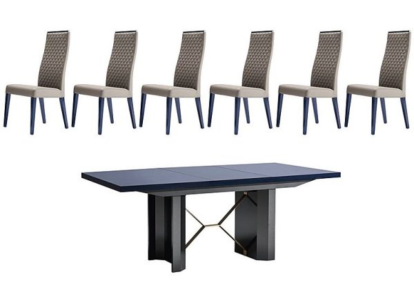 ALF Oceanum Extending Dining Table and 6 Chairs 210 cm