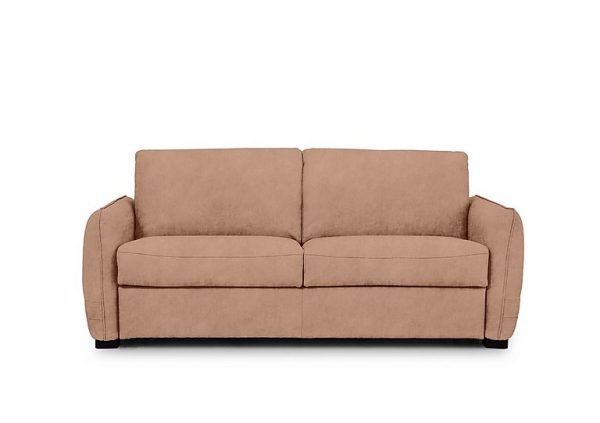 Jaxx Fabric Sofa Bed with Slim Arms Dexter Sand