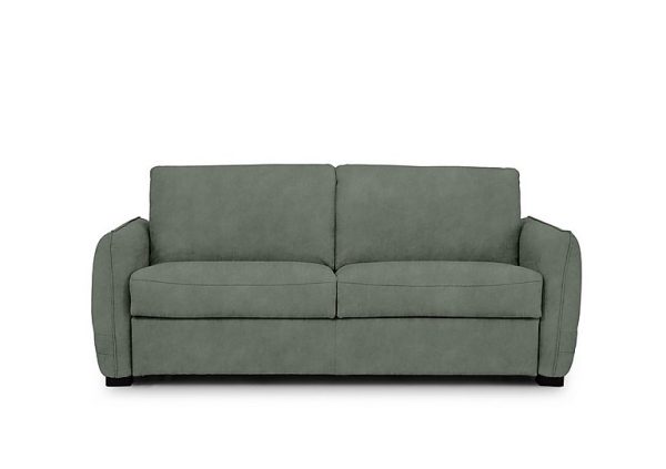 Jaxx Fabric Sofa Bed with Slim Arms Dexter Fern