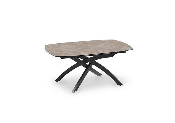 Rafa Pop up Extending Dining Table 160 cm