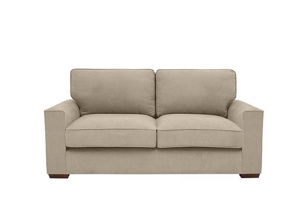 Cory 3 Seater Fabric Classic Back Sofa Bed Cosmo Linen