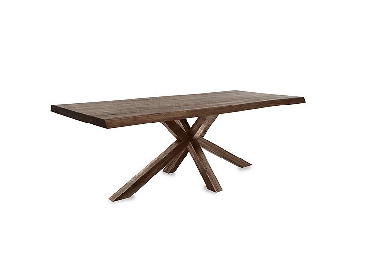 Bodahl Njord Raw Edge Dining Table with Wood Star Base 260 cm Desert