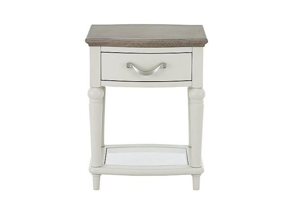 Furnitureland Annecy Lamp Table Soft Grey