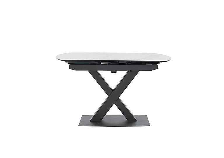 Arctic Extending Dining Table White