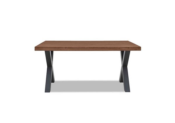 Bodahl Compact Terra Straight Edge Dining Table with U Shaped Legs 140 cm Old Bassano