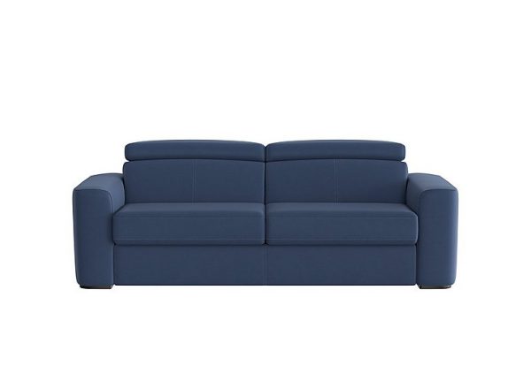 Infinity 3 Seater Fabric Sofa Bed Blue