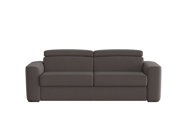 Infinity 3 Seater Fabric Sofa Bed Dark Grey