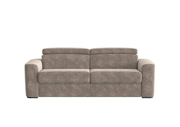 Infinity 3 Seater Fabric Sofa Bed Mink