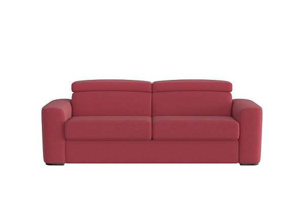 Infinity 3 Seater Fabric Sofa Bed Red