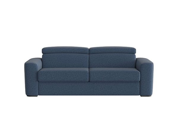 Infinity 3 Seater Fabric Sofa Bed R38 Blue