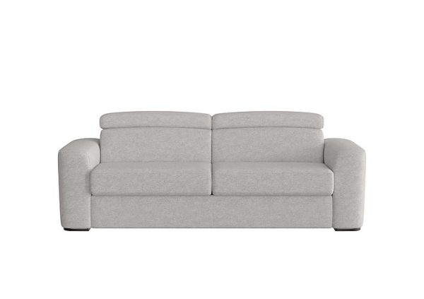 Infinity 3 Seater Fabric Sofa Bed R23 Silver Grey