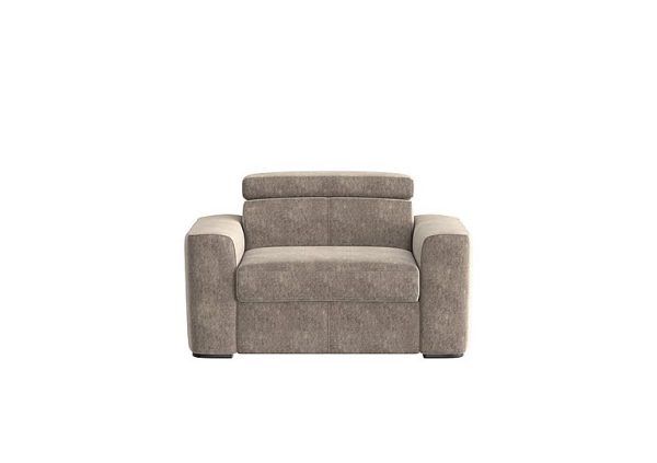 Infinity Fabric Chair Sofa Bed Mink