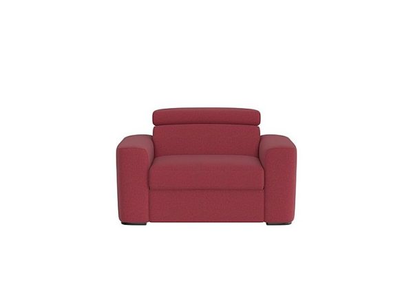 Infinity Fabric Chair Sofa Bed Red