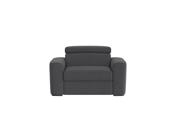 Infinity Fabric Chair Sofa Bed R39 Charcoal