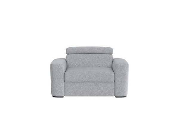 Infinity Fabric Chair Sofa Bed Frost