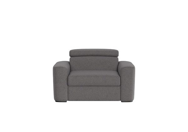 Infinity Fabric Chair Sofa Bed Charcoal Gray