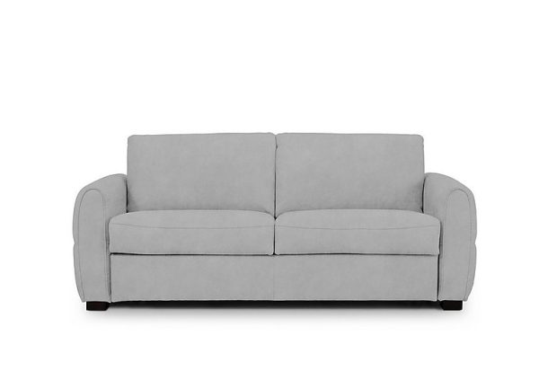 Jaxx Fabric Sofa Bed with Arch Arms Dexter Smoke