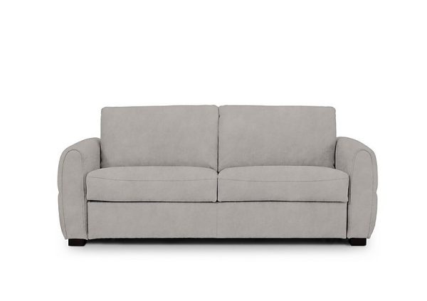 Jaxx Fabric Sofa Bed with Arch Arms Dexter Stone