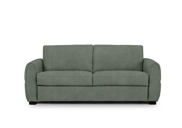 Jaxx Fabric Sofa Bed with Arch Arms Dexter Fern