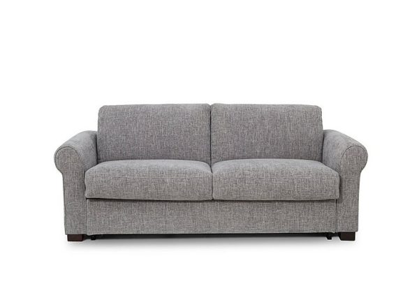 Jaxx Fabric Sofa Bed with Scroll Arms