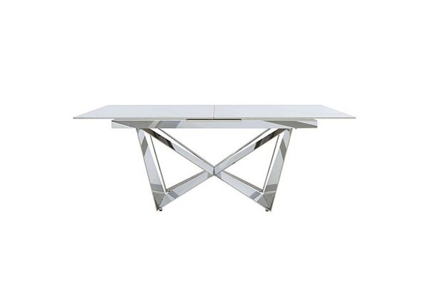 Marvel Chrome Extending Dining Table 200 cm