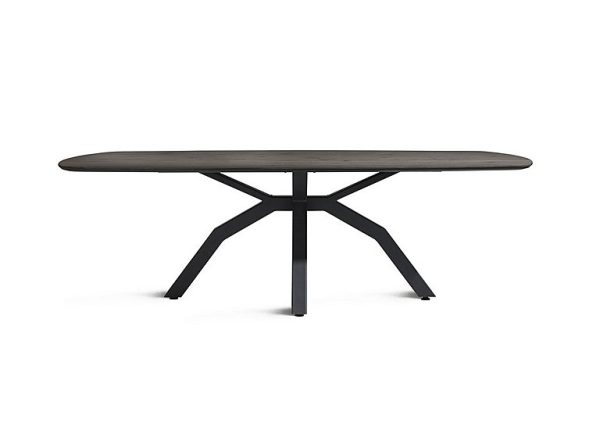 Habufa Montreal Dining Table with Spider Legs 190 cm Onyx