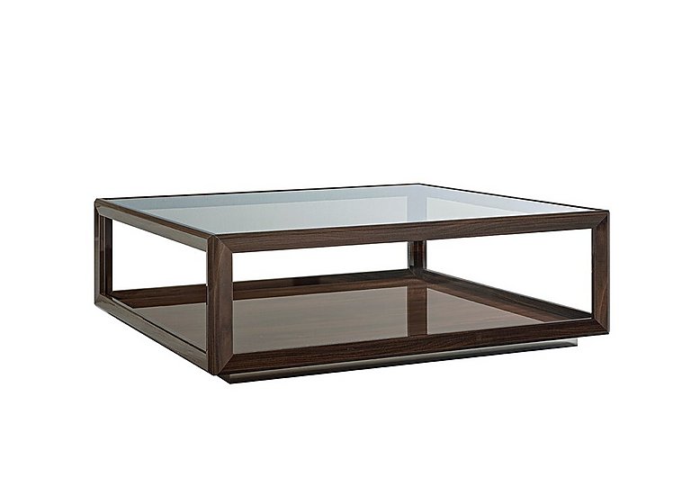 Palazzo Square Coffee Table Dark Walnut