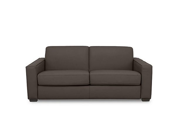 Parma 3 Seater Leather Power Sofa Bed Cacao