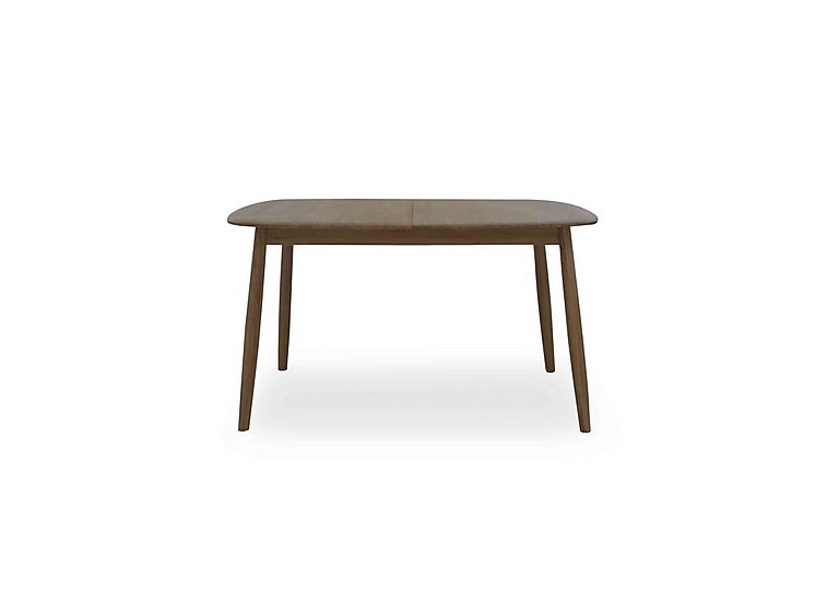 Stockholm Small Extending Dining Table Dark Oak