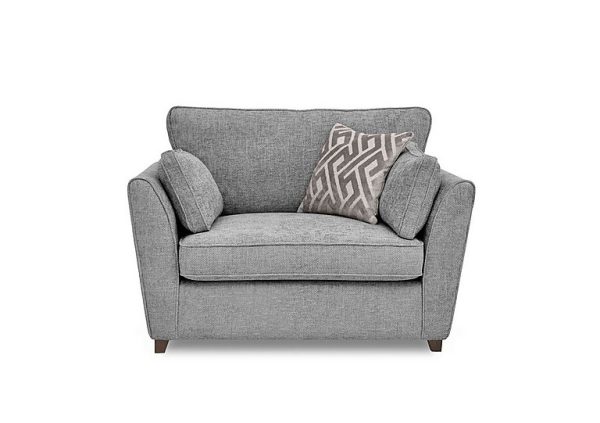 Tabitha Snuggler Sofa Bed Silver