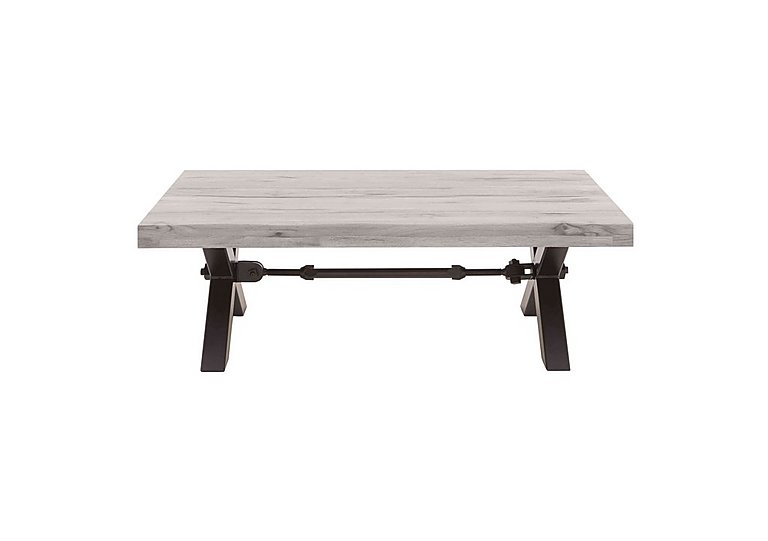 Bodahl Terra Coffee Table with Kansas B Leg White Wash